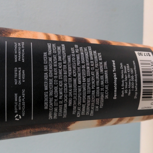 Bath & Body Works Midnight Amber Glow 8oz and Shea Butter Cleansing Bar 5oz - Picture 6 of 7